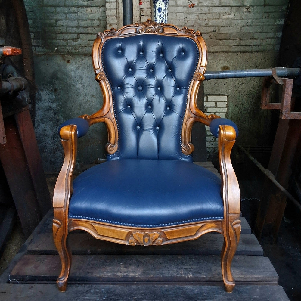 Blauwe_fauteuil - Puur Edith