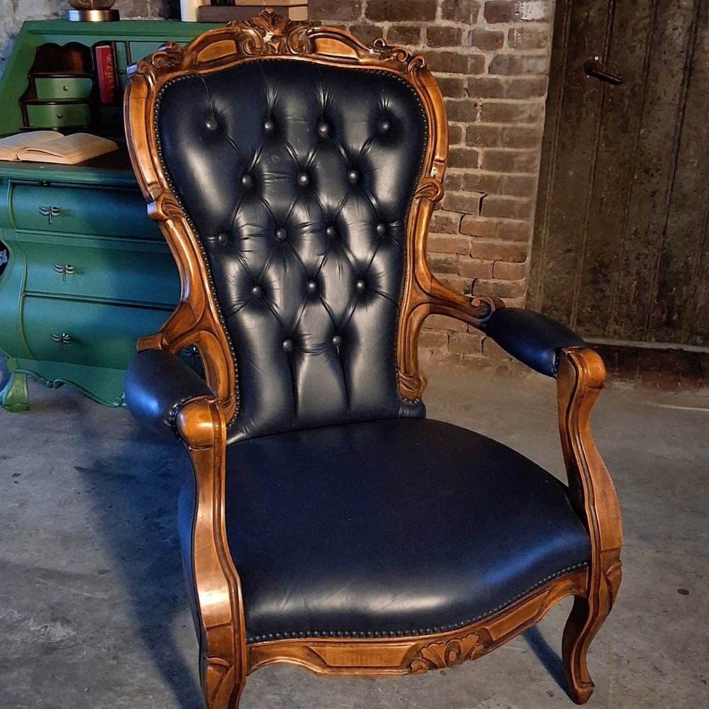 Blauwe_fauteuil_2 - Puur Edith