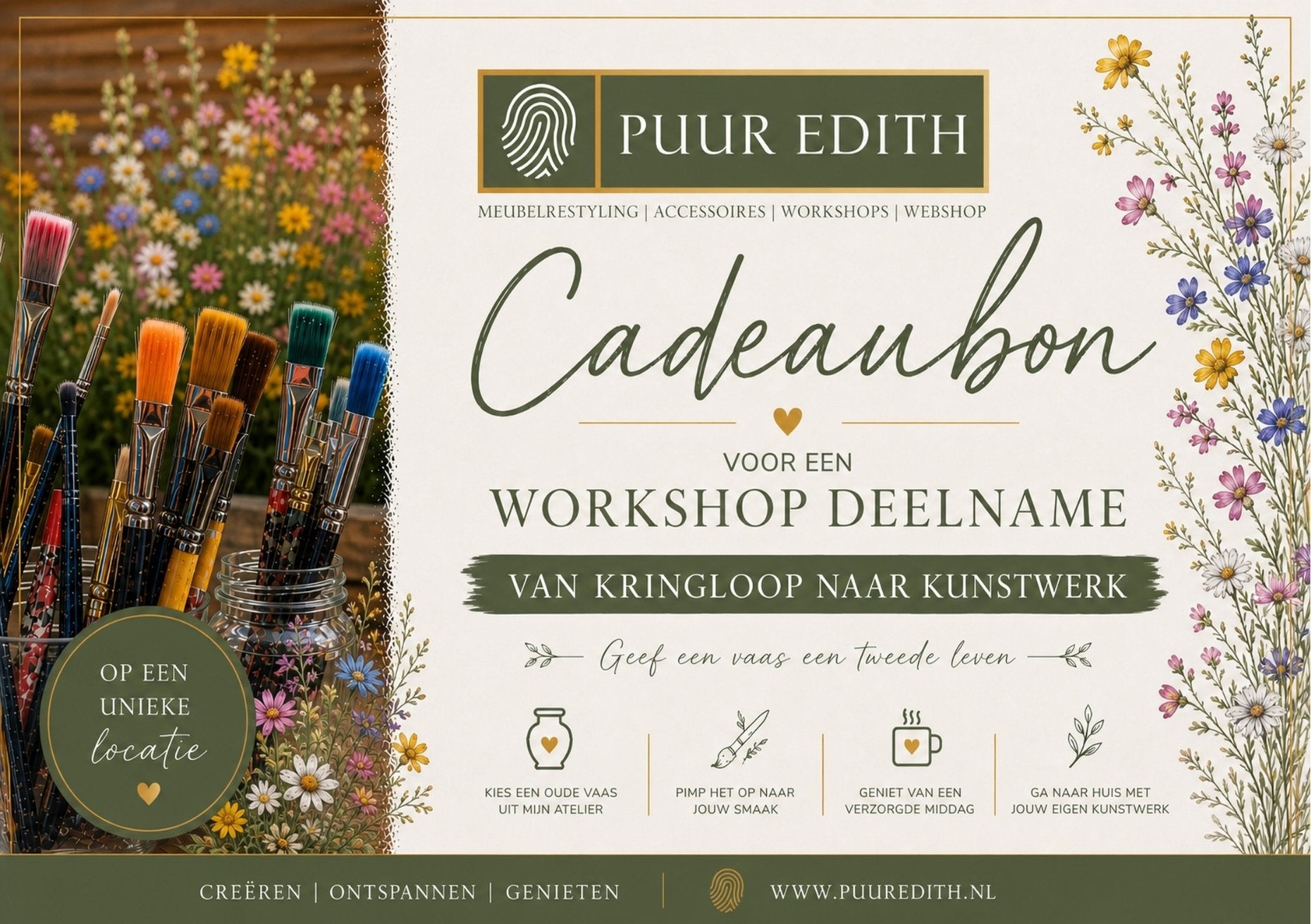 Workshop Cadeaubon