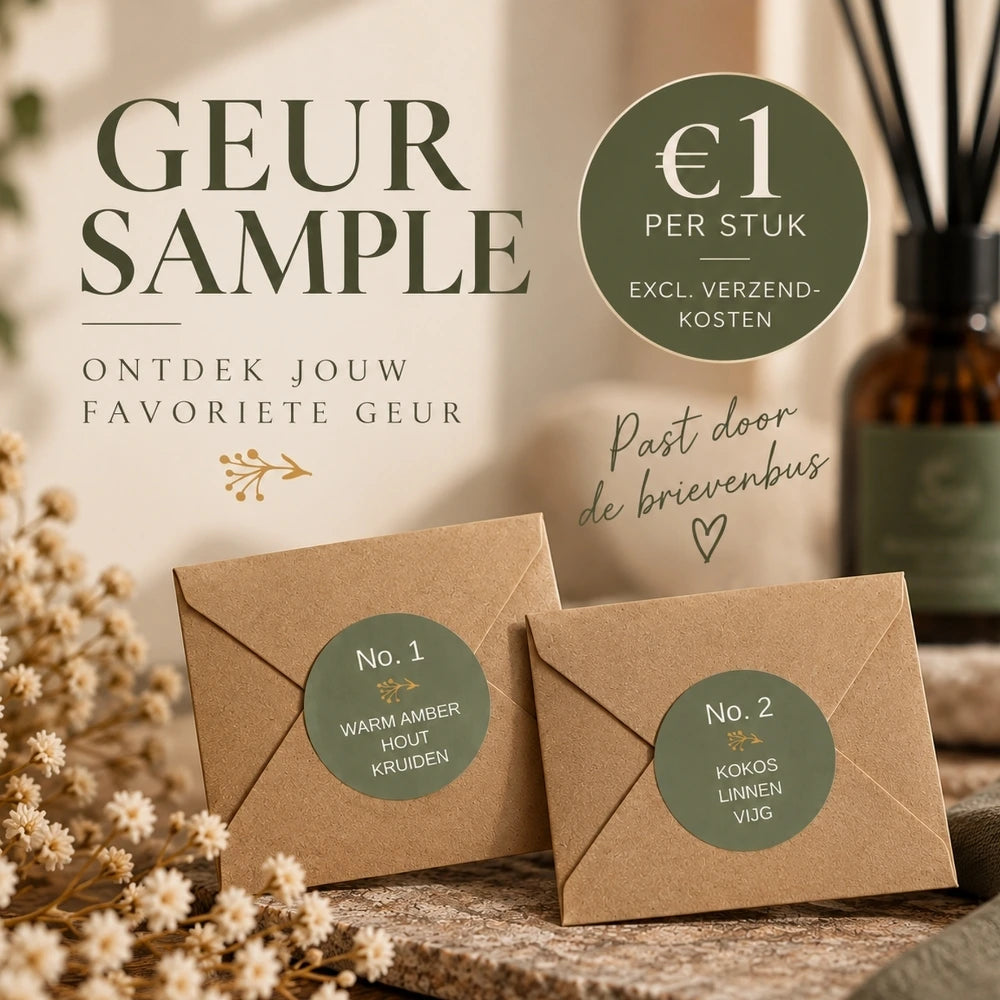 Geursample bestellen | Ontdek jouw favoriete geur | Puur Edith