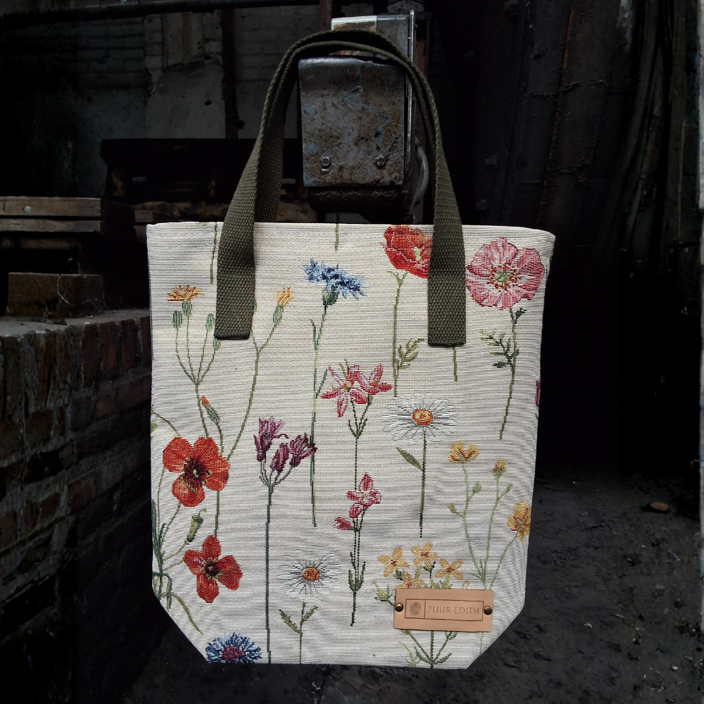 Gobelin_shopper_tas_Wildbloemen - Puur Edith