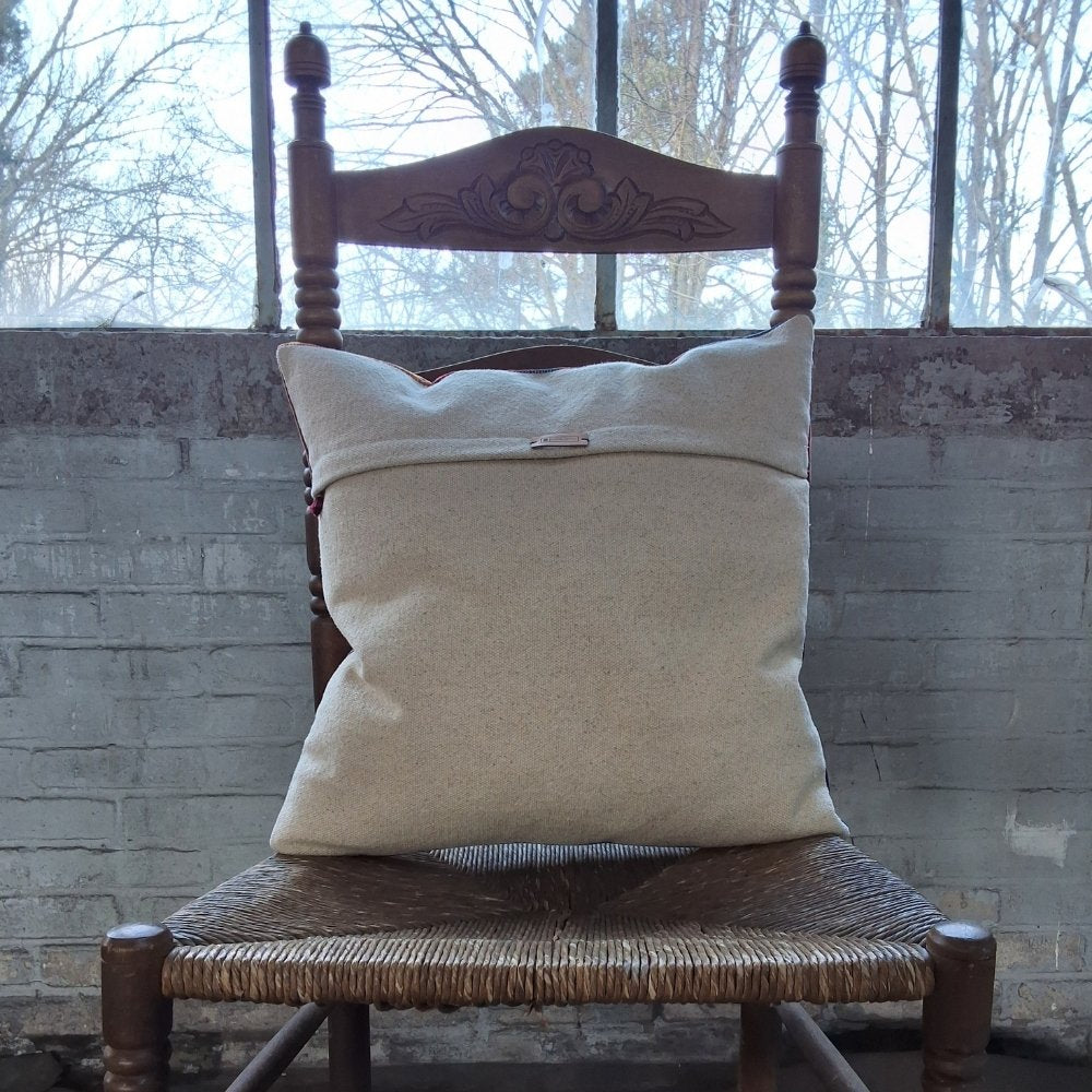 Kussen | Tijger met blauwe ogen