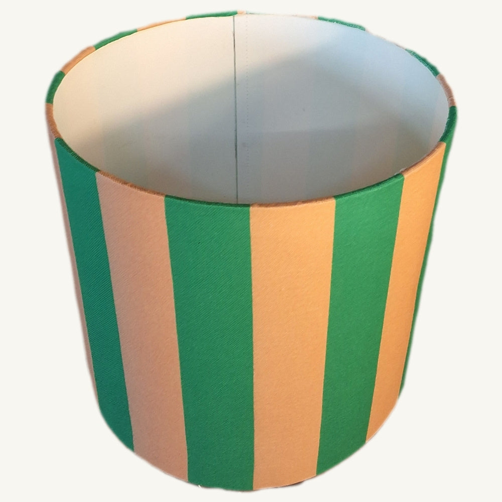 Lampenkap_groene_blokstreep_1 - Puur Edith