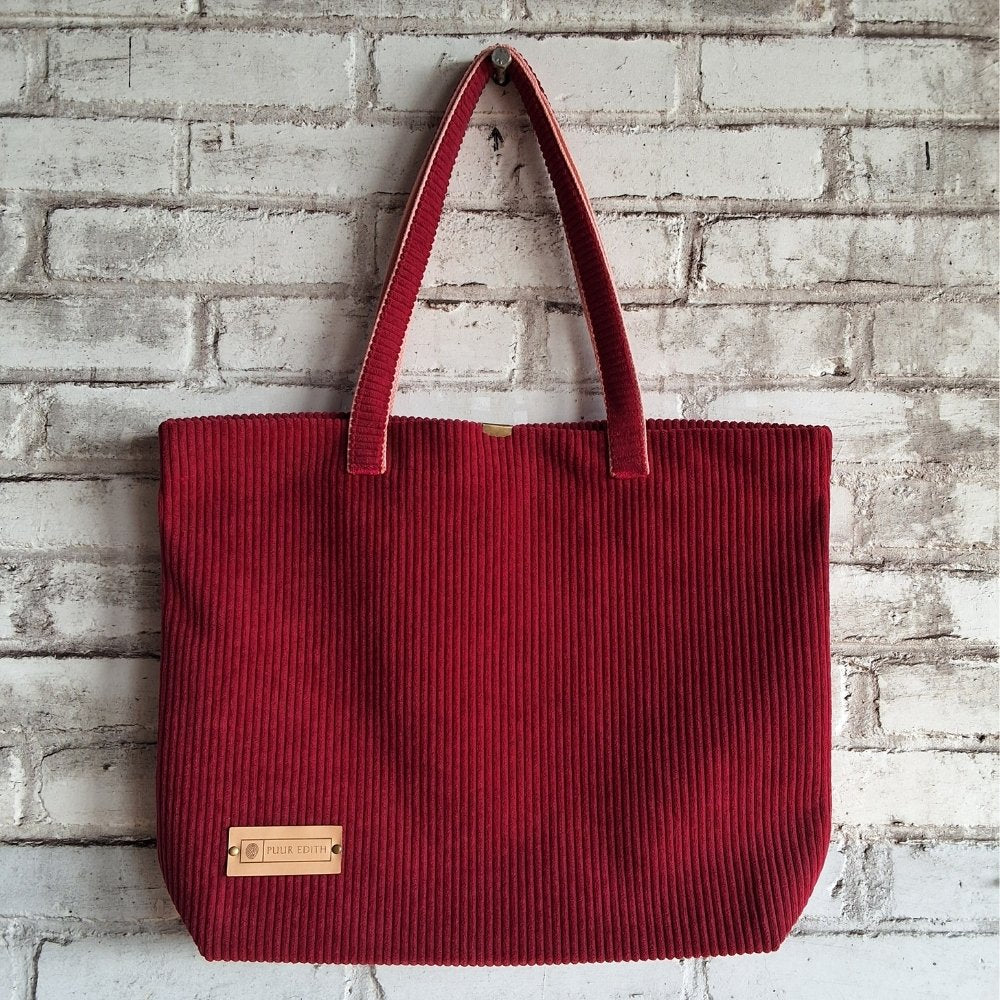 Shopper tas medium | Rood