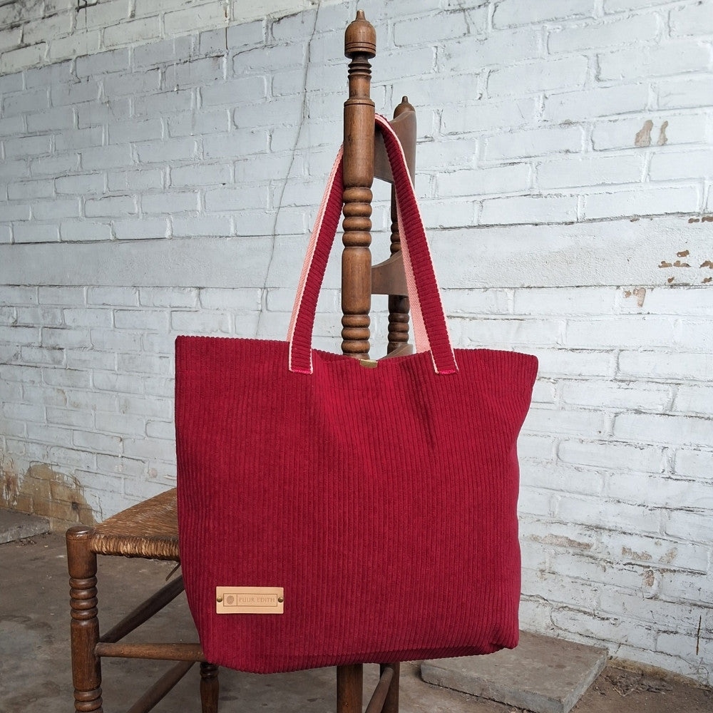 Shopper tas medium | Rood