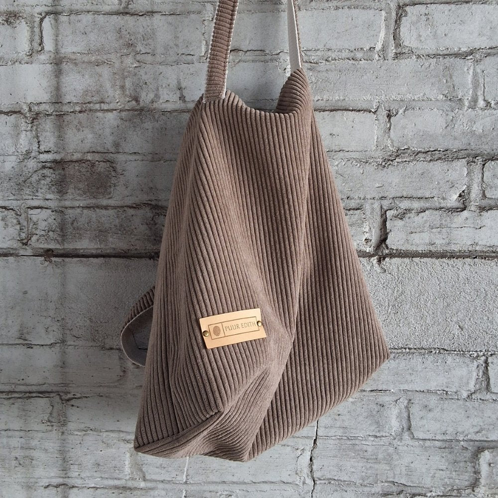 Shopper tas medium | Taupe