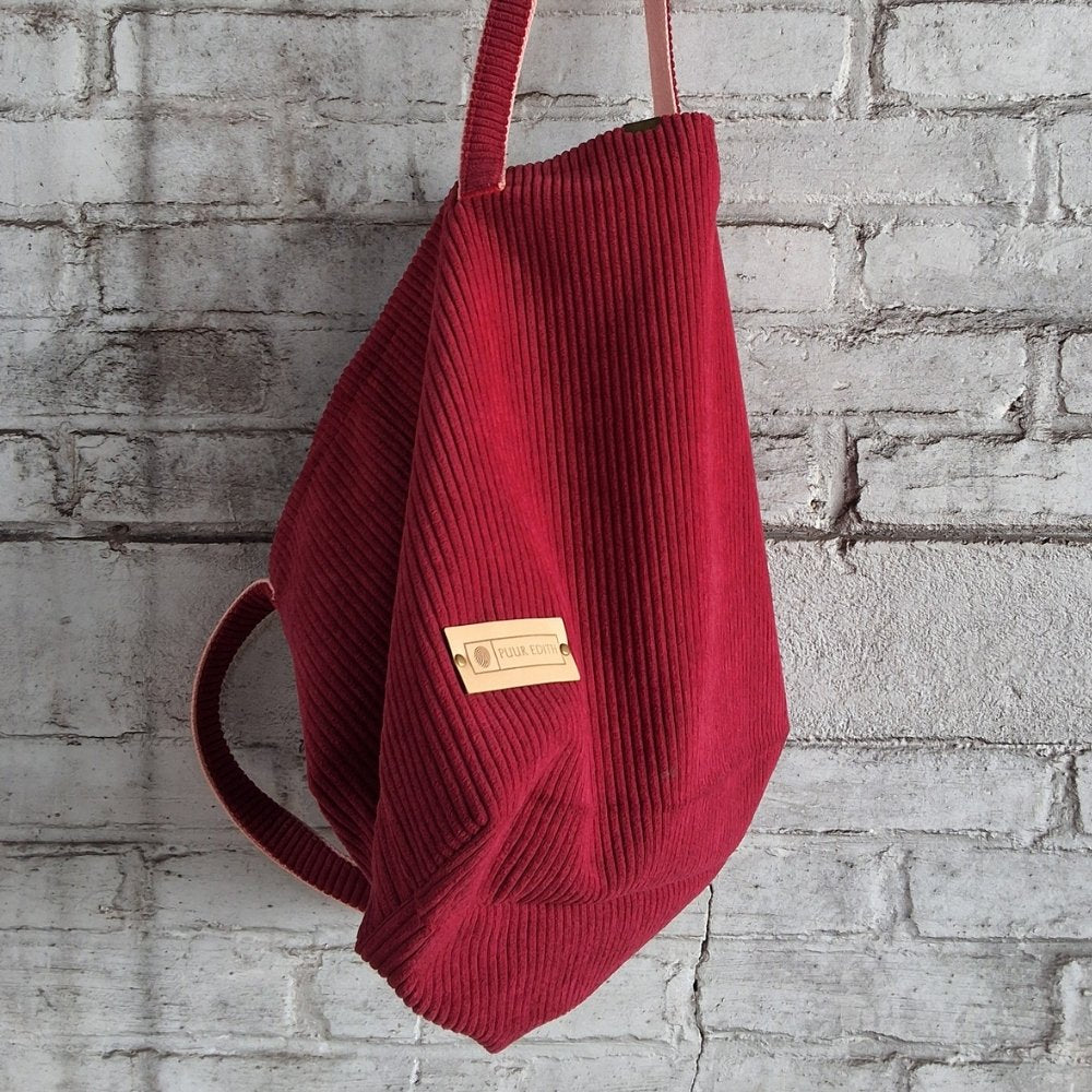 Shopper tas medium | Rood