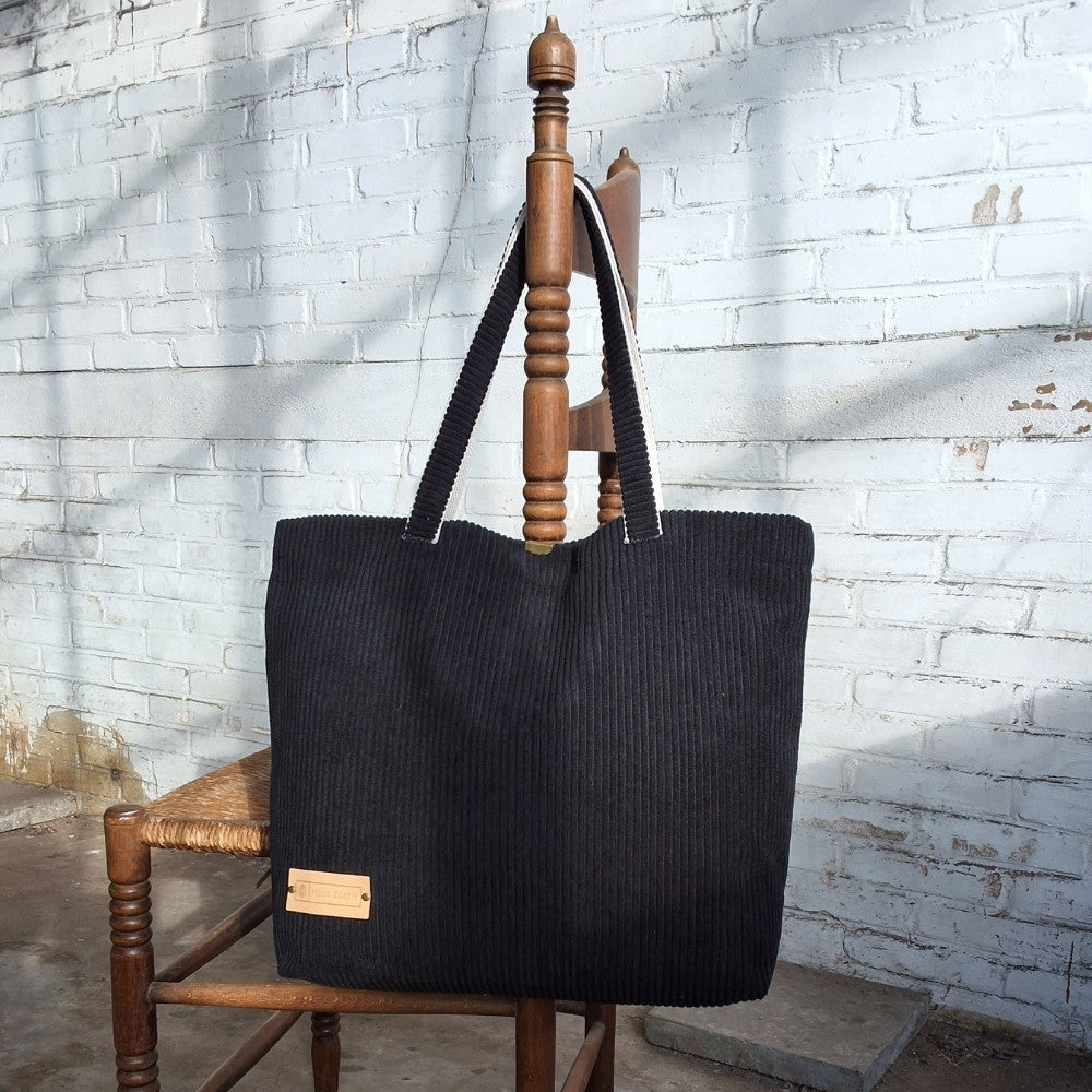 Shopper tas medium | Zwart