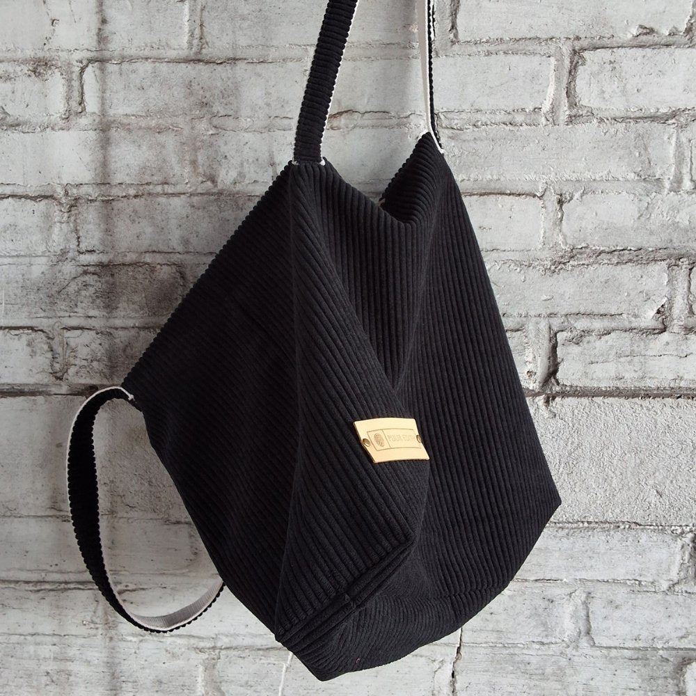 Shopper tas medium | Zwart