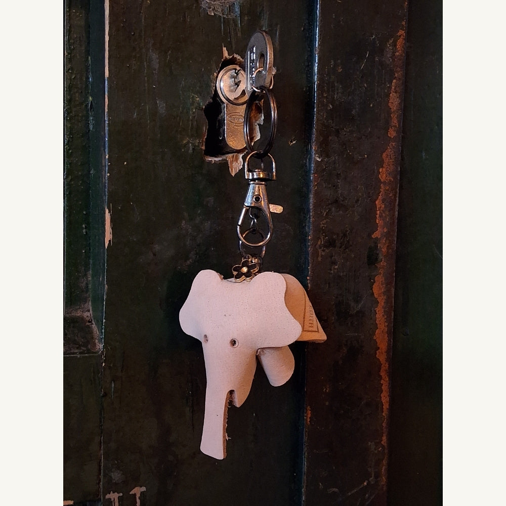 Sleutelhanger_Olifant_roze_2 - Puur Edith