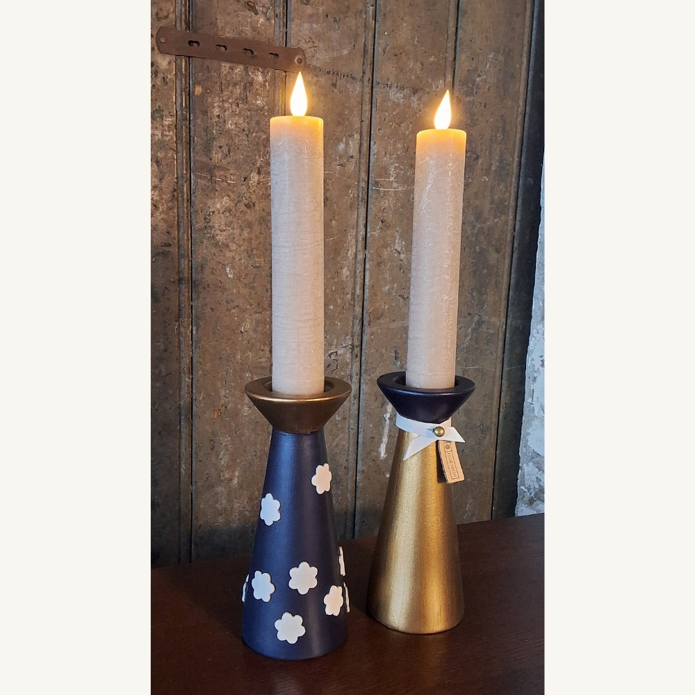 Tafelkandelaar_set_Blauwwit_bloemetjes_3 - Puur Edith