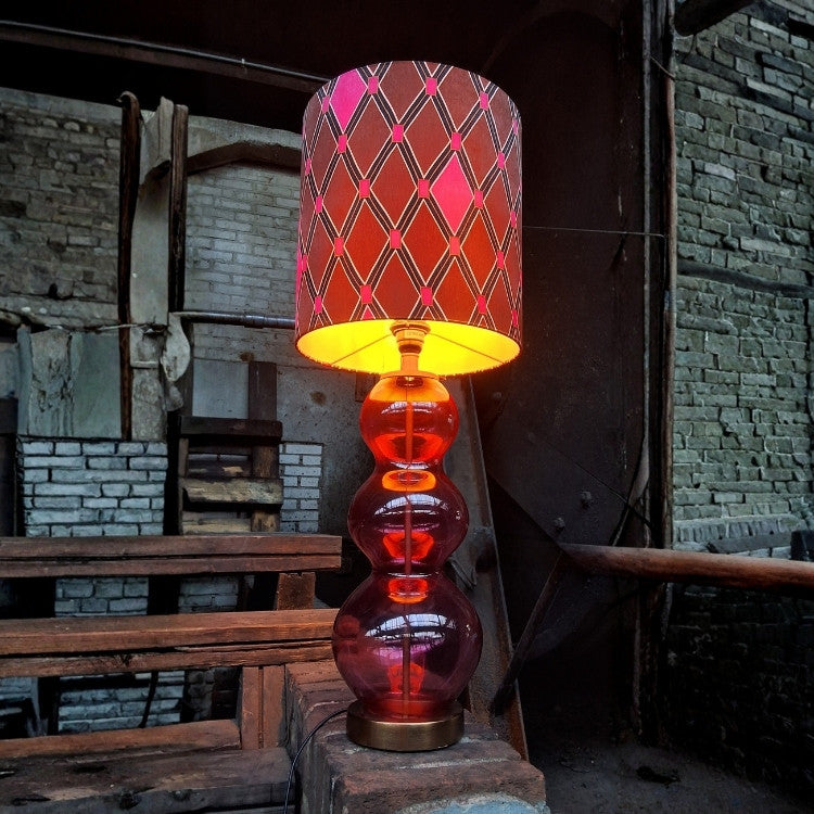 Voet_Mauce_Fuchsiabruin_ruit - Puur Edith