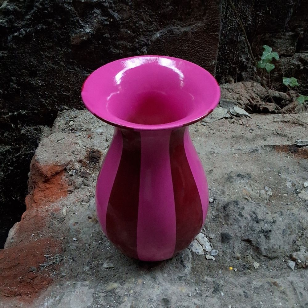 Fuchsia_vaas_met_oranje_klaproos_3 - Puur Edith