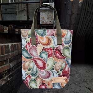 Jacquard shopper tas small | Swirl