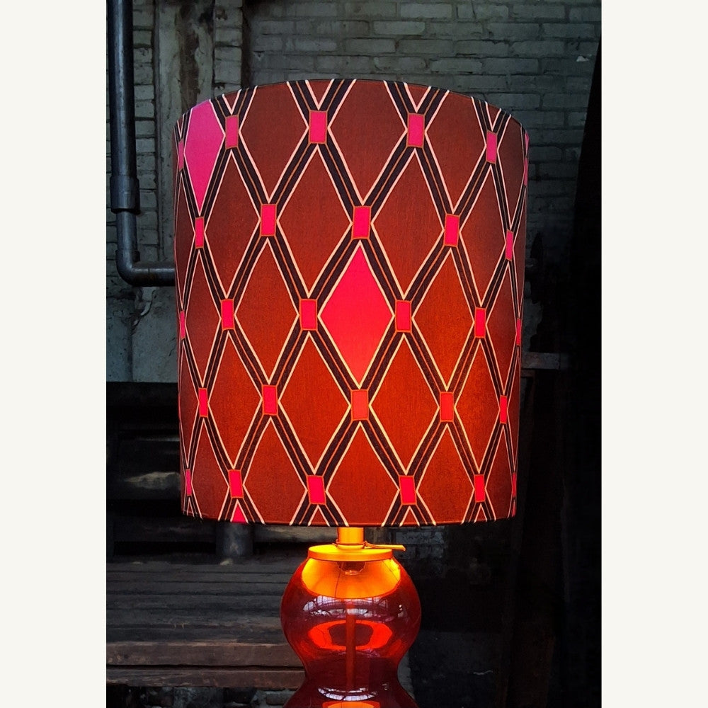 Lampenkap_fuchsia_ruit - Puur Edith