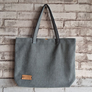 Shopper tas medium | Licht blauw