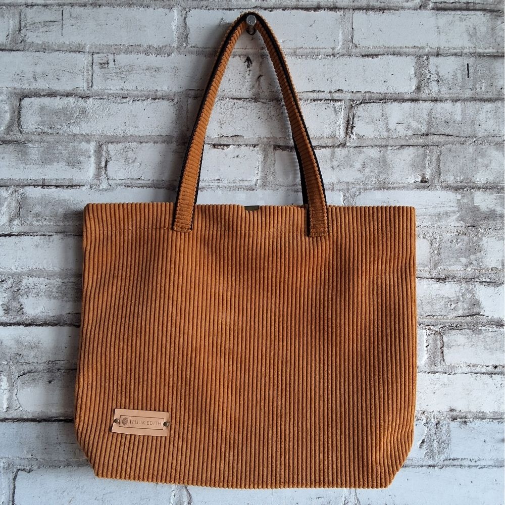 Shopper tas medium | Oker geel