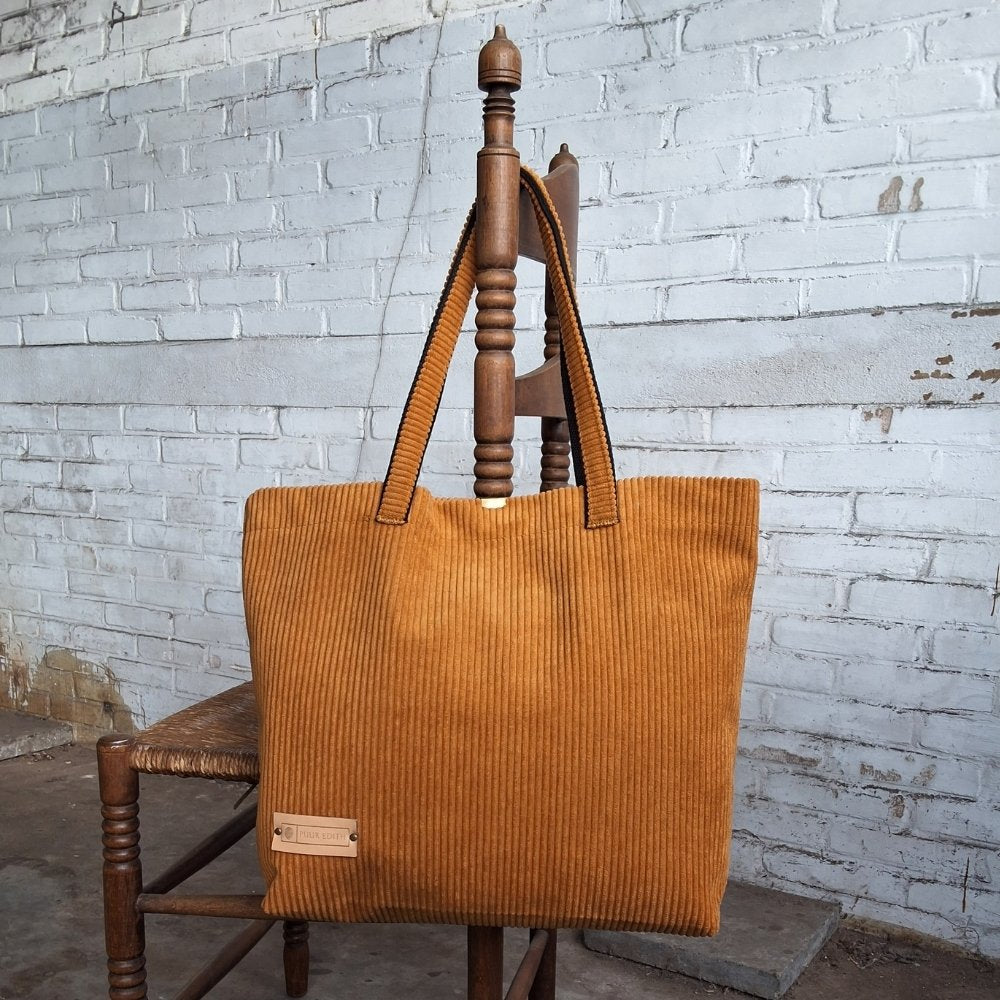 Shopper tas medium | Oker geel