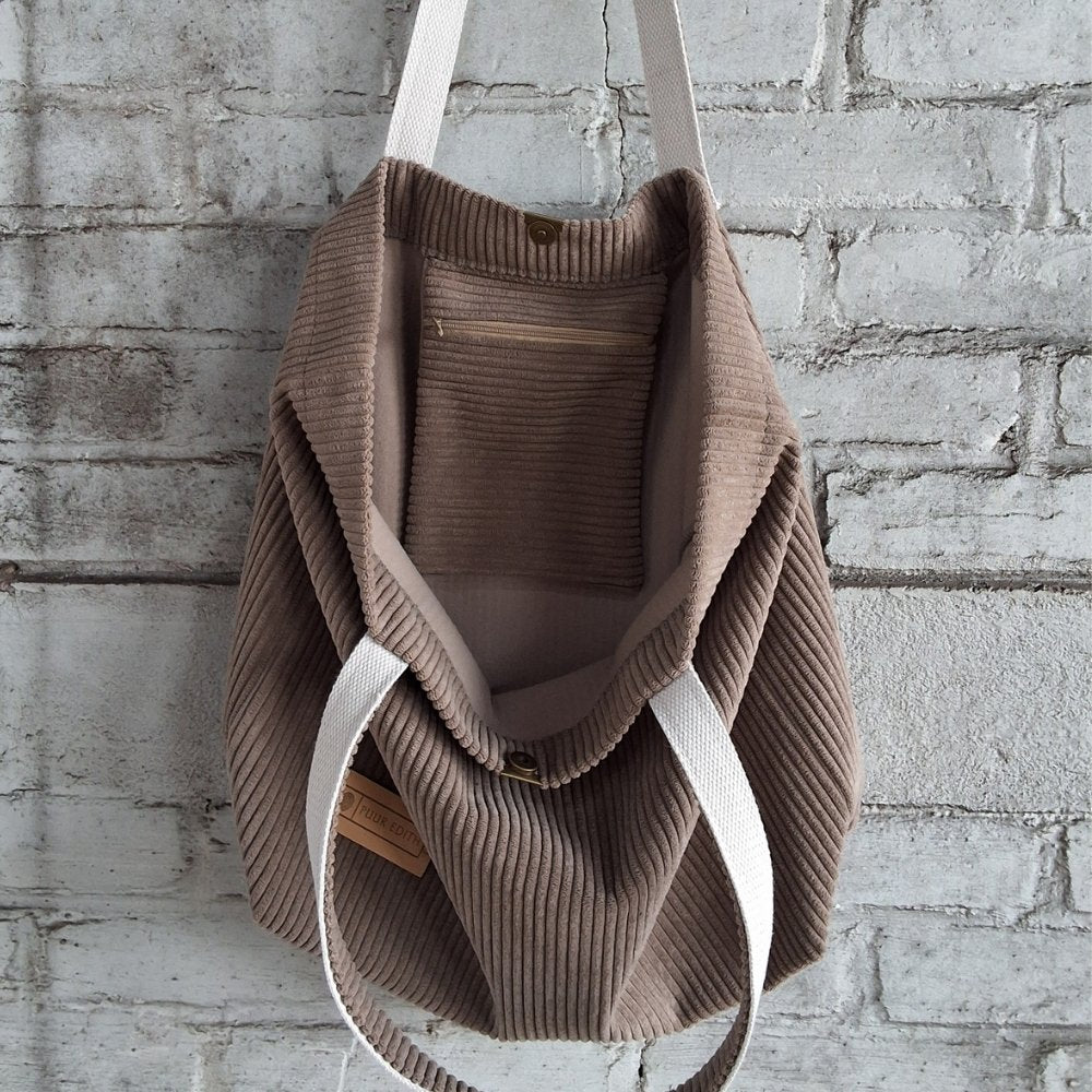 Shopper tas medium | Taupe