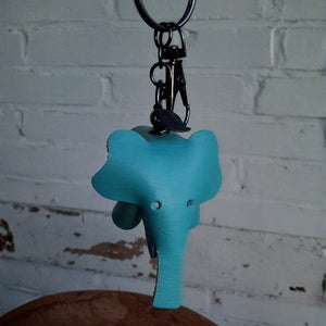 Sleutelhanger | Olifant blauw