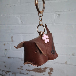 Sleutelhanger | Varken bruin