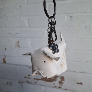 Sleutelhanger | Varken wit