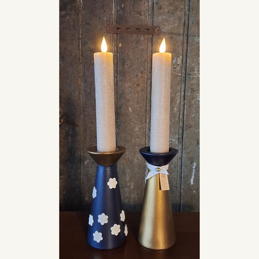 Tafelkandelaar_set_Blauwwit_bloemetjes_4 - Puur Edith