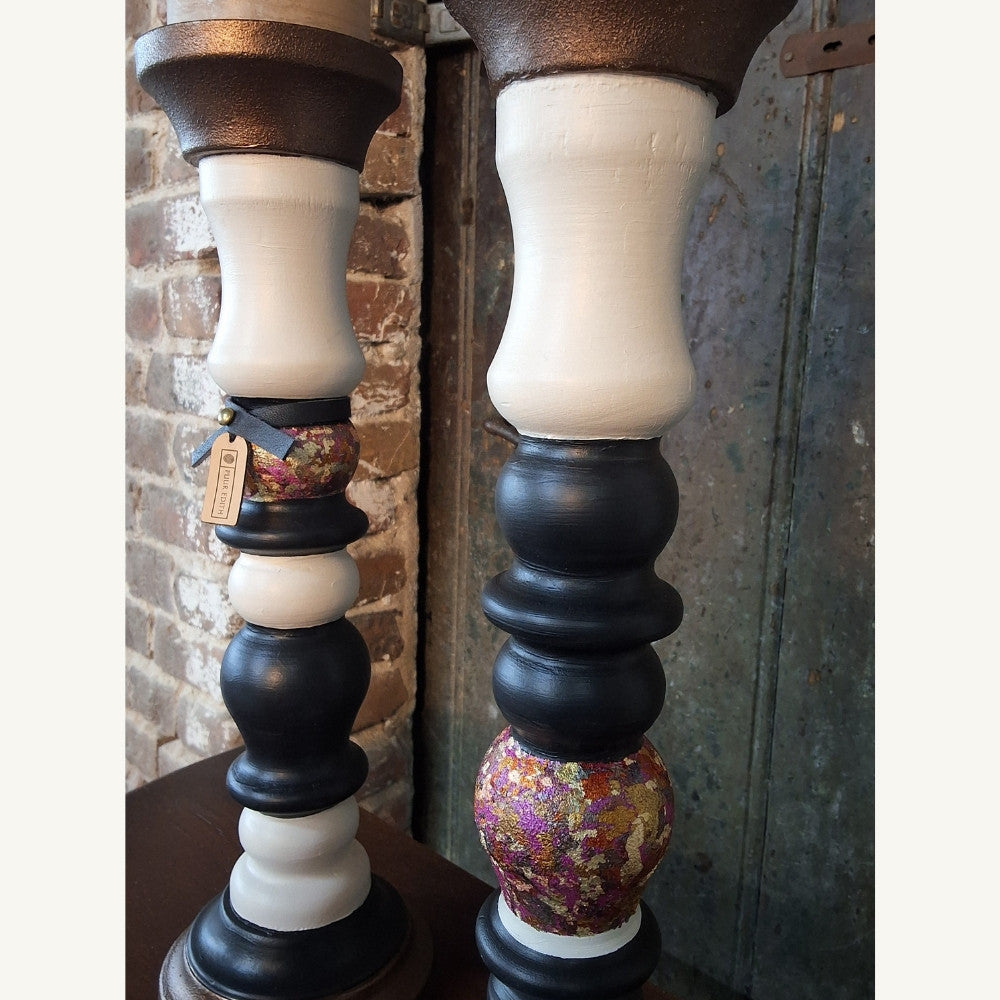 Tafelkandelaarset_Zwartwit_Fuchsia_2 - Puur Edith